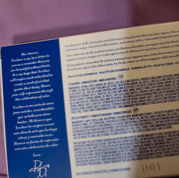 Treslúce "I Am" palette - Picture 2 of 4